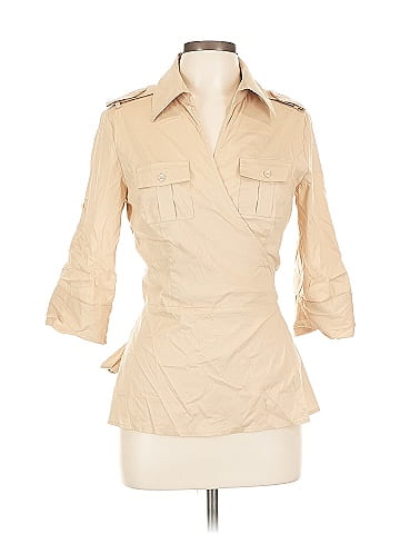 Boston Proper 3/4 Sleeve Button-Down Shirt (view 1)