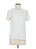 Hanes Solid Silver Short Sleeve T-Shirt Size M - photo 1