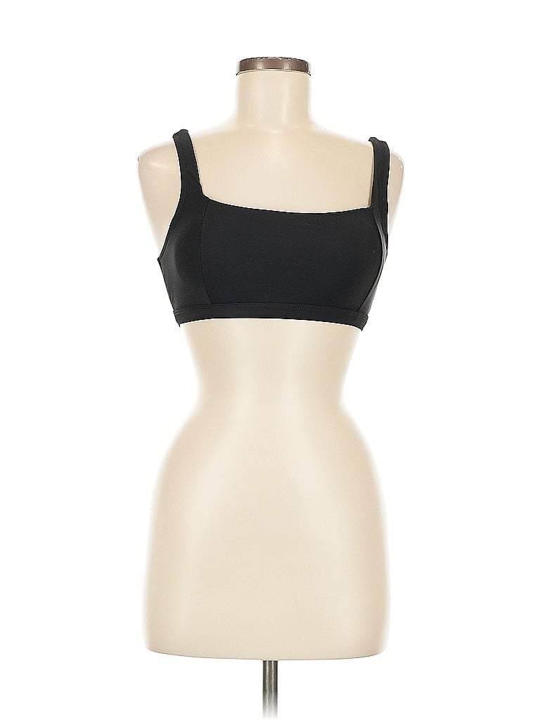 Pre-owned Unbranded Tube Top Black Strapless Neckline Tops