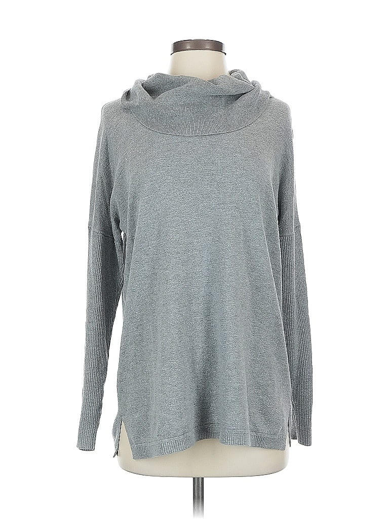 Pre-owned Banana Republic Factory Store Turtleneck Sweater In Gray