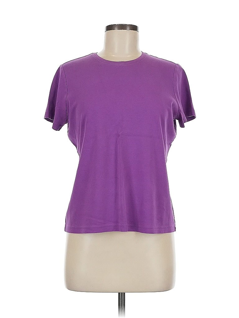 Click to view more detailed imagery on our partner's website Pre-owned L.l.bean Active T-shirt In Purple