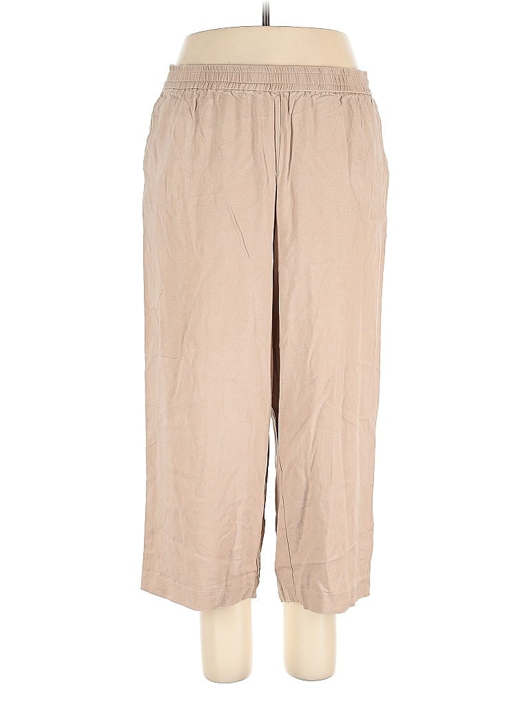 Pre-owned Eloquii Casual Pants In Brown
