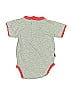 DDG Sport 100% Cotton Gray Short Sleeve Onesie Size 6-9 mo - photo 2