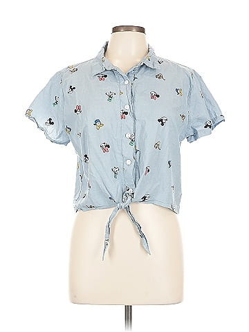 Disney Short Sleeve Button-Down Shirt (view 1)