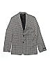 Tommy Hilfiger Houndstooth Gray Blazer Size 14 - photo 1