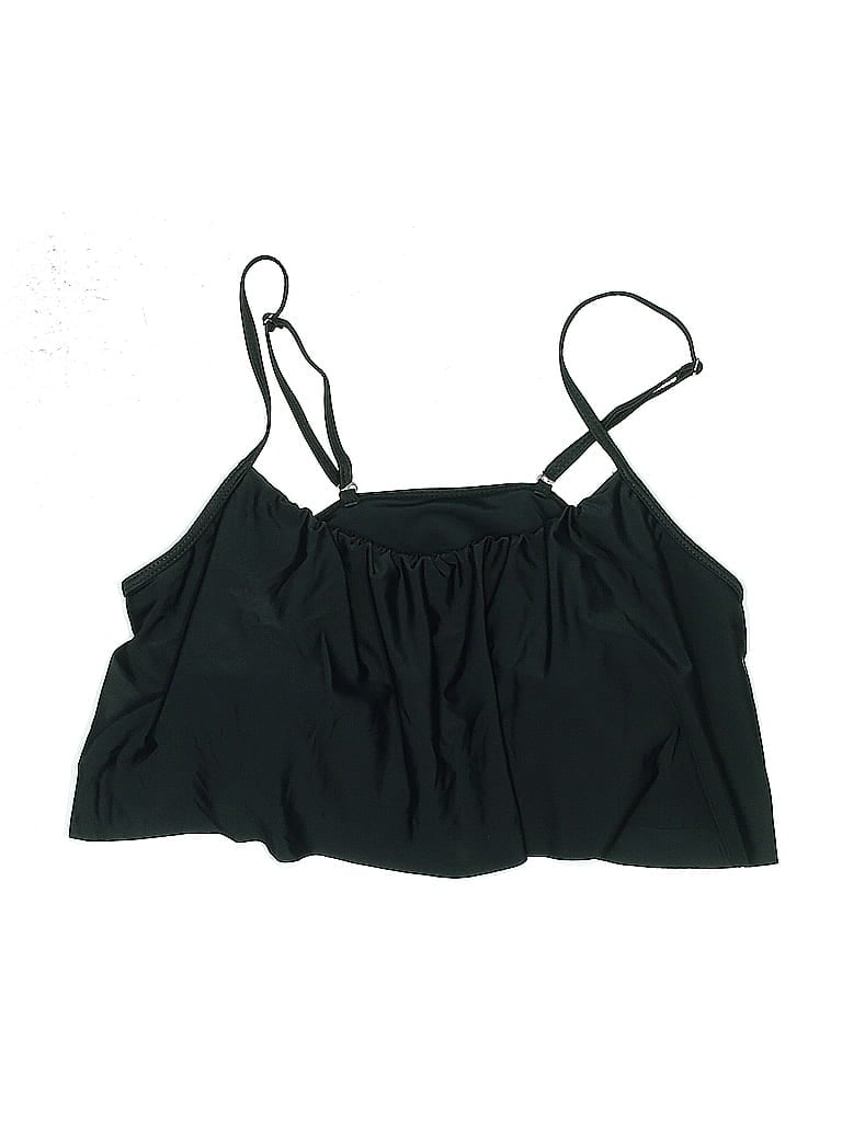 Click to view more detailed imagery on our partner's website Pre-owned Unbranded Swimsuit Top Black Swimwear