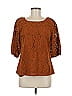 Left Coast by Dolan Brown 3/4 Sleeve Blouse Size M - photo 1