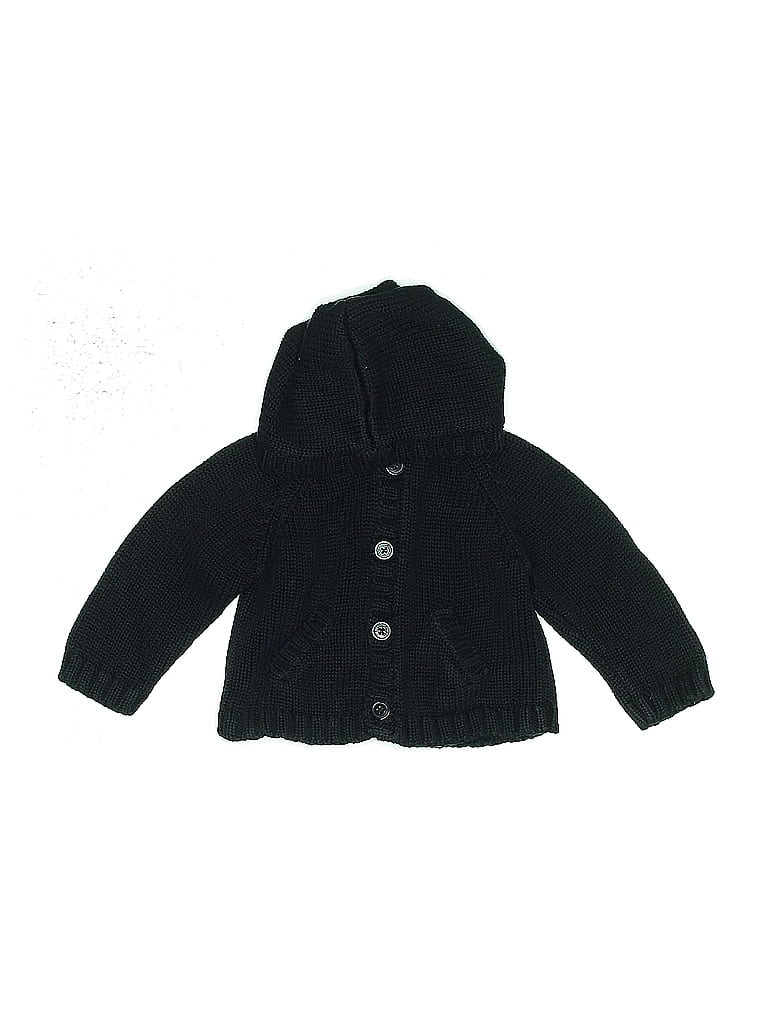 Jacadi 100% Cotton Black Cardigan 9-12 MO / 12 MO - photo 1