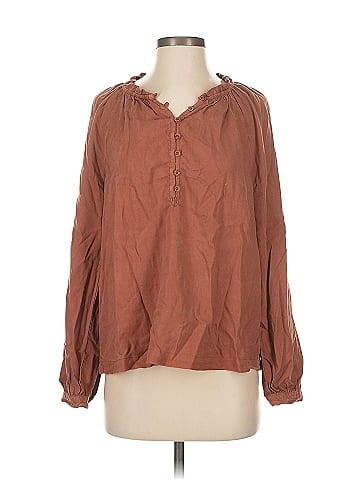 Cloth & Stone Long Sleeve Blouse (view 1)