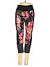 JoyLab Floral Black Active Pants Size S - photo 1