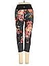 JoyLab Floral Black Active Pants Size S - photo 2