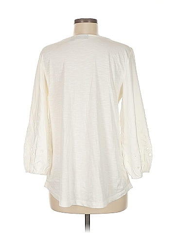 Susan Graver 3/4 Sleeve Top (view 2)