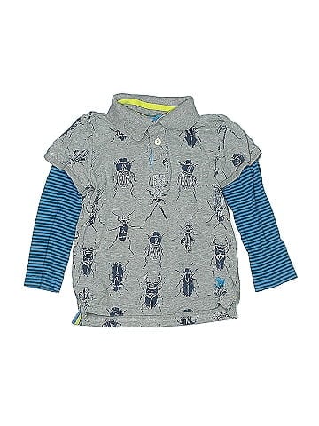 Mini Boden Long Sleeve Polo (view 1)