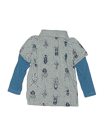 Mini Boden Long Sleeve Polo (view 2)