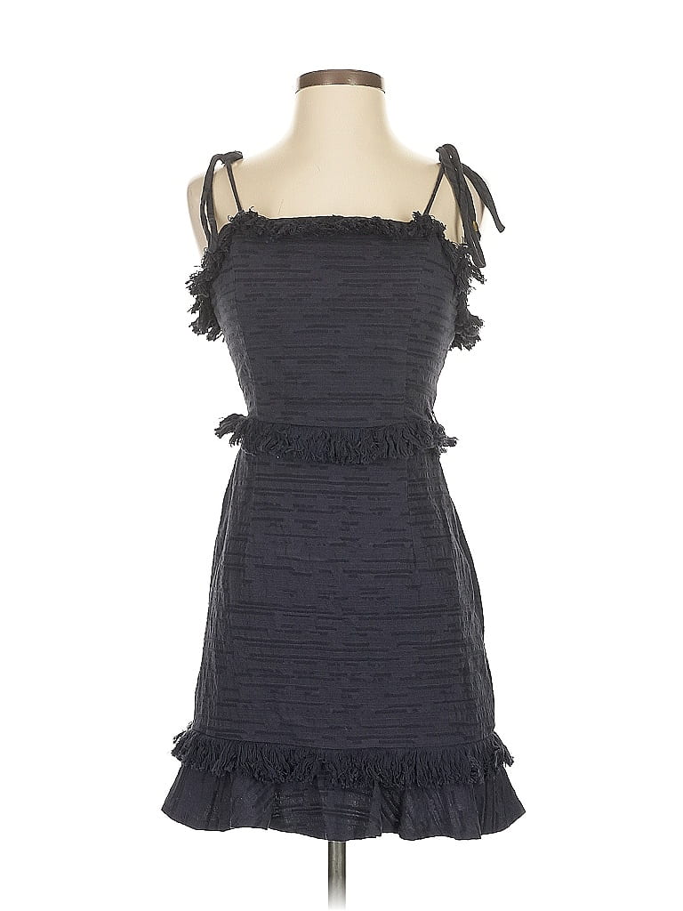 Pre-owned Skylar + Madison Cocktail Dress In Gray