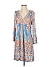 Hale Bob Paisley Blue Casual Dress Size S - photo 1