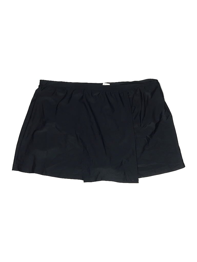 Pre-owned Croft & Barrow Casual Skirt In Black