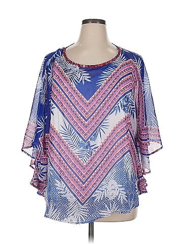 Ruby Rd. 3/4 Sleeve Blouse (view 1)