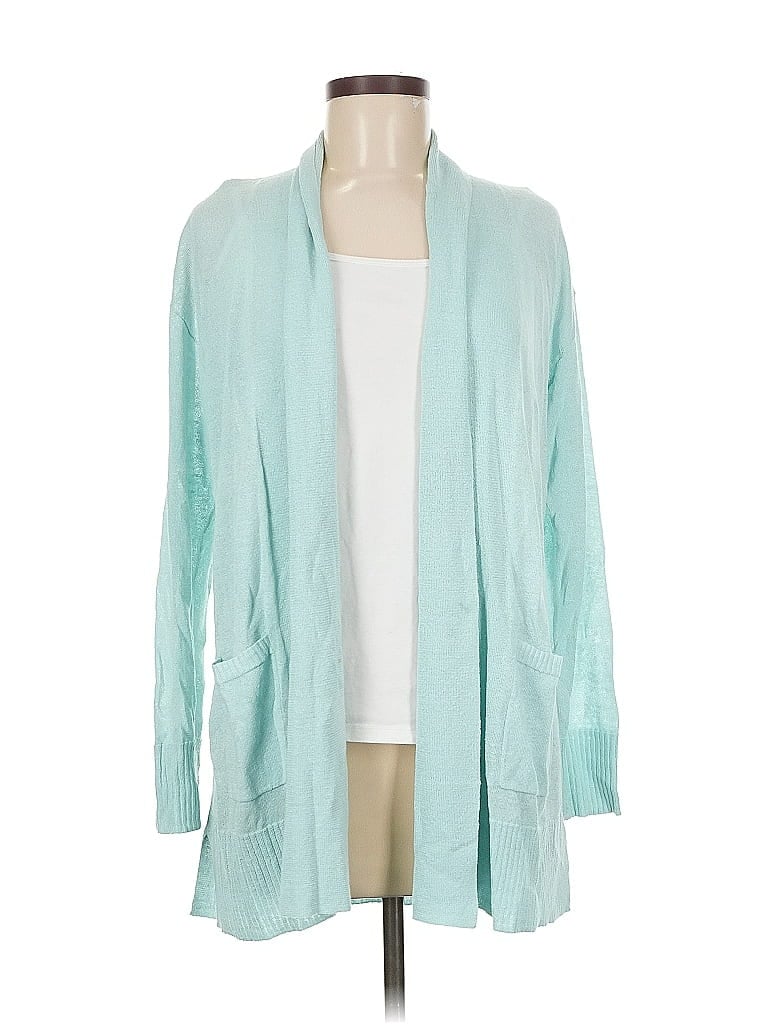 Pre-owned Talbots Kimono In Blue