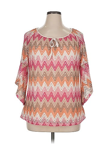 Tacera 3/4 Sleeve Blouse (view 1)