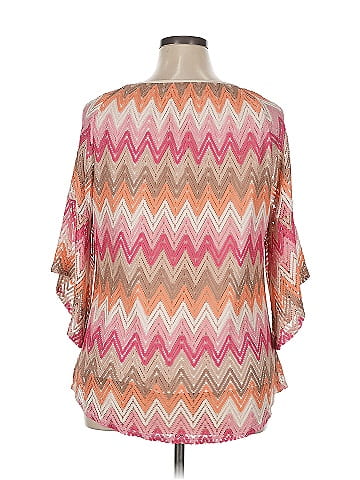 Tacera 3/4 Sleeve Blouse (view 2)