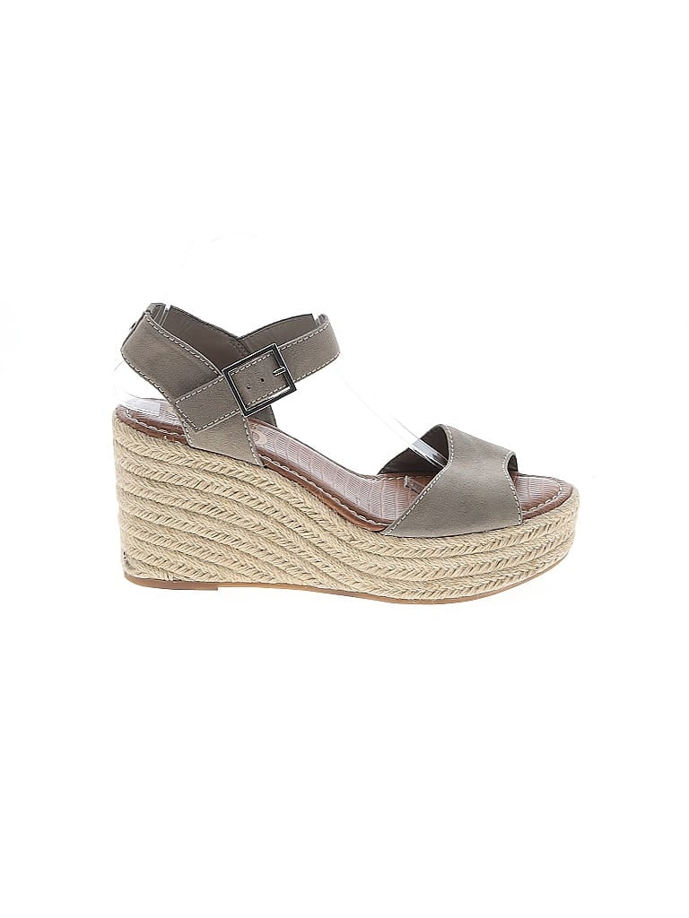 Pre-owned Circus Ny By Sam Edelman Wedges In Gray