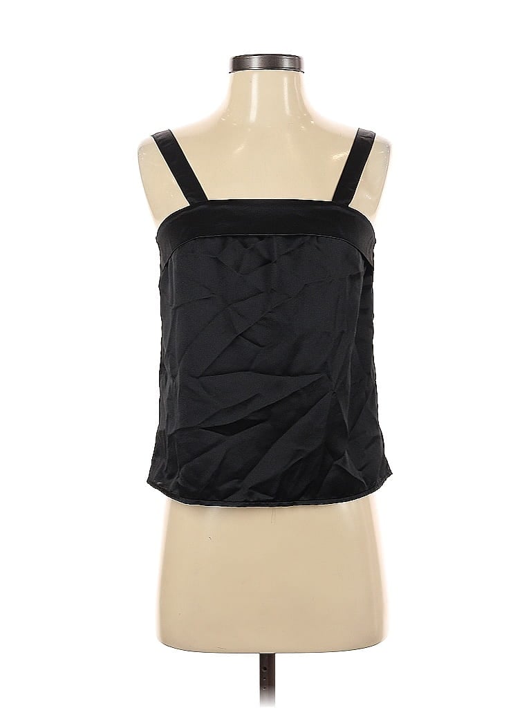 Pre-owned Assorted Brands Sleeveless Blouse In Black