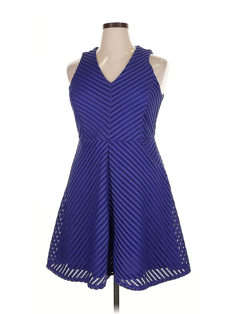 Pre-owned Mossimo Cocktail Dress In Blue