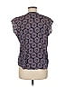 DCO (DRY CLEAN ONLY) 100% Polyester Blue Sleeveless Blouse Size Med (1) - photo 2