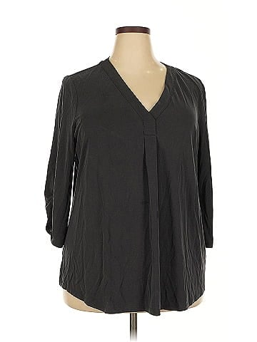 Adrianna Papell 3/4 Sleeve Blouse (view 1)