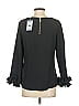 Sail to Sable Black Long Sleeve Blouse Size XS - photo 2