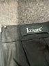 Kourt Solid Black Casual Skirt Size 2 - photo 3