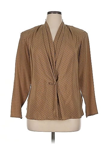 Assorted Brands 3/4 Sleeve Silk Top (view 1)