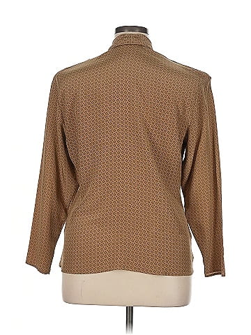 Assorted Brands 3/4 Sleeve Silk Top (view 2)
