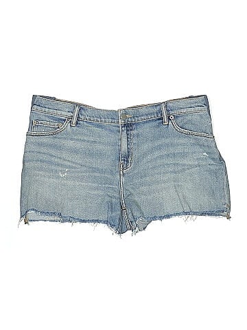 Hatch Denim Shorts (view 1)