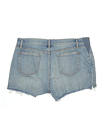 Hatch Denim Shorts (view 2)