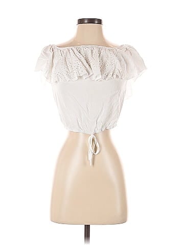 Mossimo Supply Co. Short Sleeve Blouse (view 1)