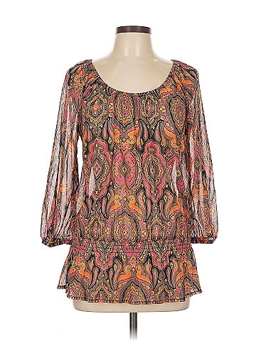 INC International Concepts 3/4 Sleeve Blouse (view 1)