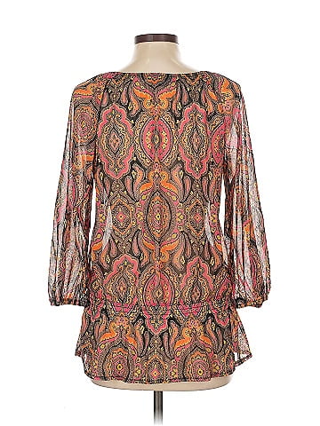 INC International Concepts 3/4 Sleeve Blouse (view 2)