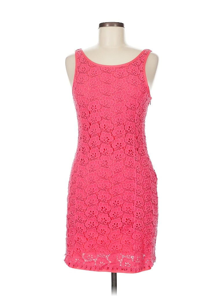 Pre-owned Jennifer Lopez Cocktail Dress In Pink