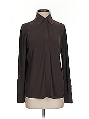 Norma Kamali Long Sleeve Blouse