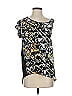 W118 by Walter Baker 100% Polyester Black Short Sleeve Top Size S - photo 1