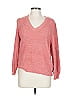 Ann Taylor LOFT Outlet Pink Pullover Sweater Size L (petite) - photo 1