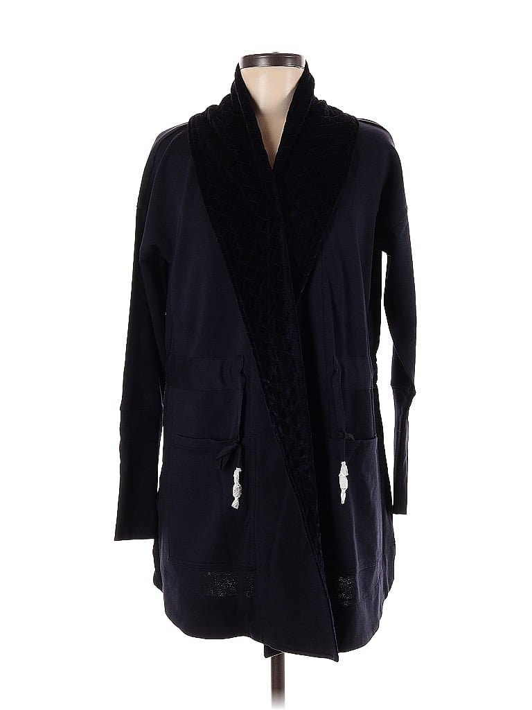 Pre-owned Soft Surroundings Cardigan Sweater In Black