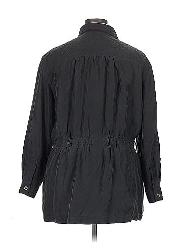 Studio 3/4 Sleeve Silk Top (view 2)