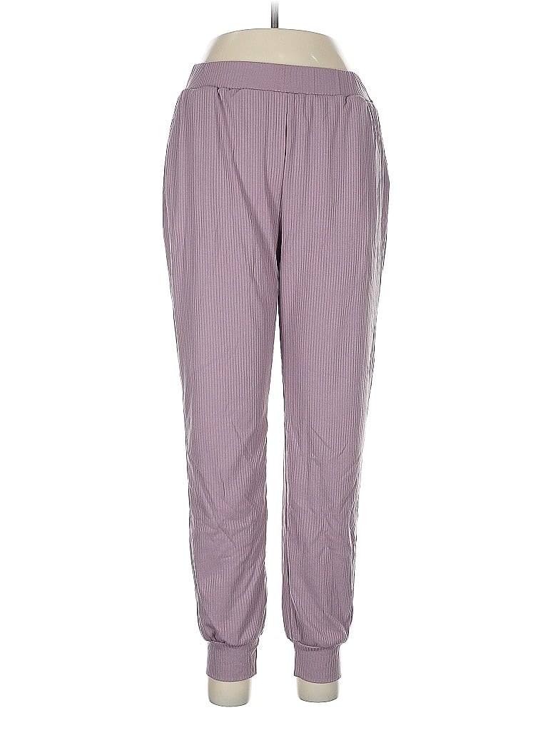 Pre-owned Unbranded Track Pants In Purple