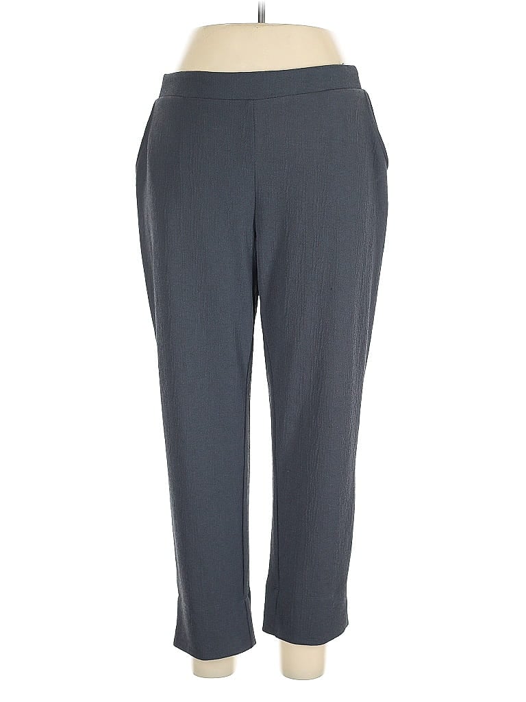 Pre-owned B New York Casual Pants In Gray