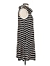 Socialite Stripes Gray Casual Dress Size S - photo 4