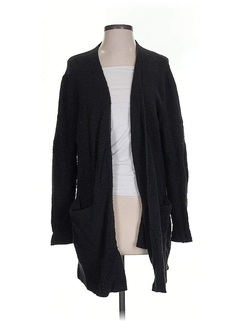 Pre-owned Madewell Cardigan Sweater In Black
