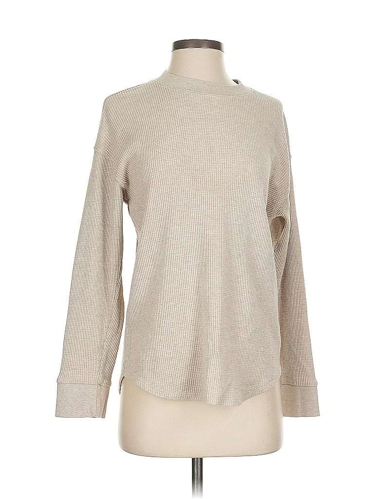 Pre-owned Abercrombie & Fitch Long Sleeve Turtleneck In Brown
